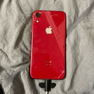 Red IPhone XR